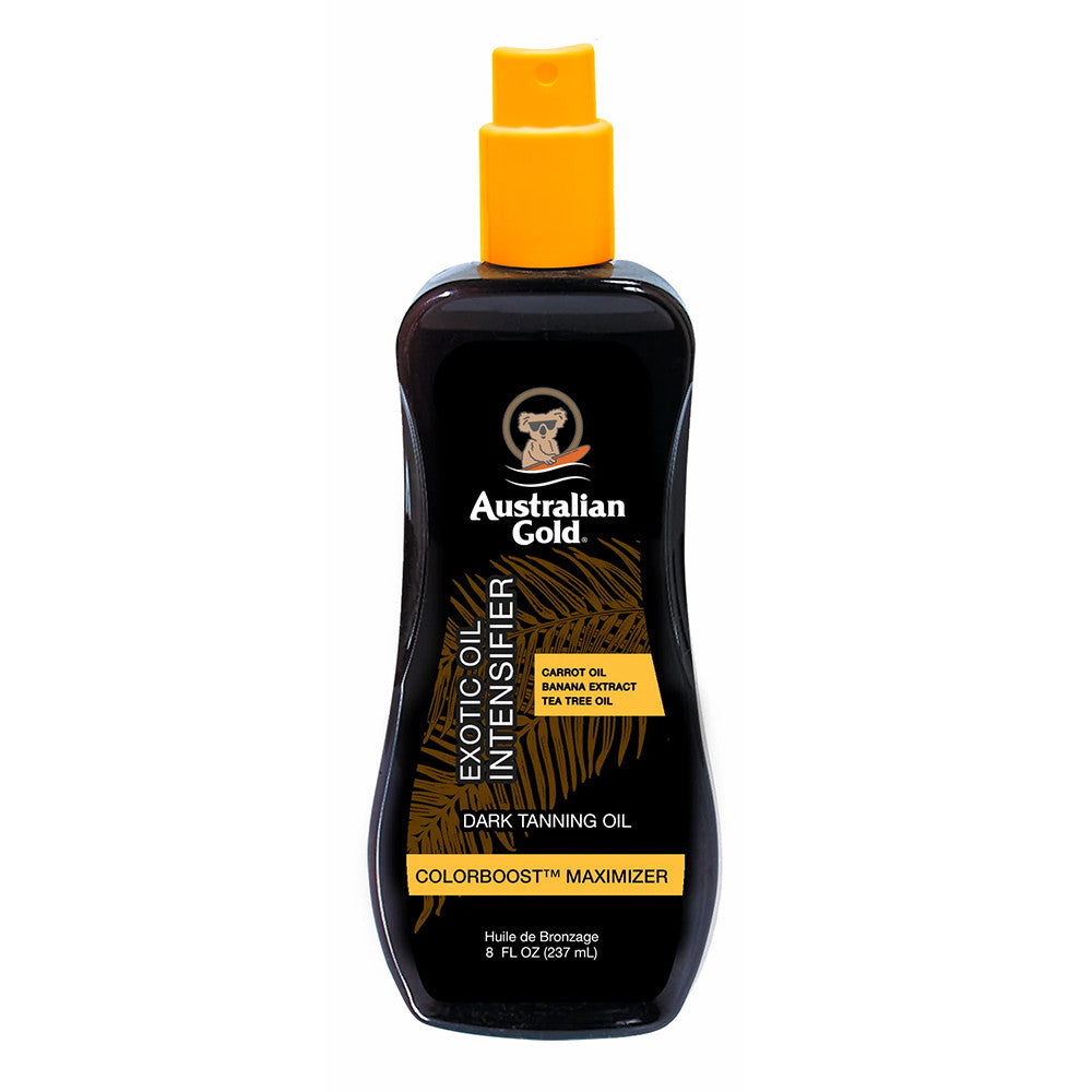 Australian Gold Exotic Oil Spray, Dark Tanning Formula, 8 Oz